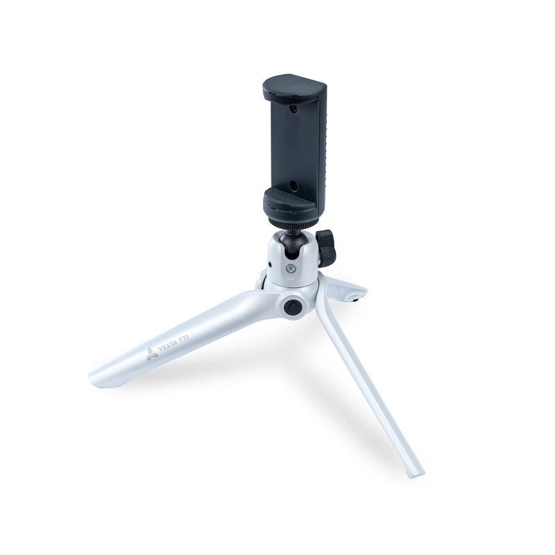 VANGUARD Vesta Mini Aluminum Tabletop Tripod with Smart Phone Holder