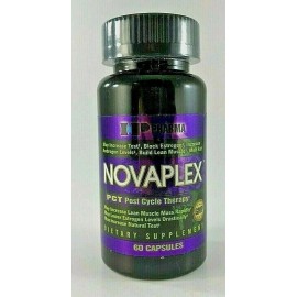 IP Pharma Novaplex Hardcore PCT Test Booster and E Blocker 60 Capsules New