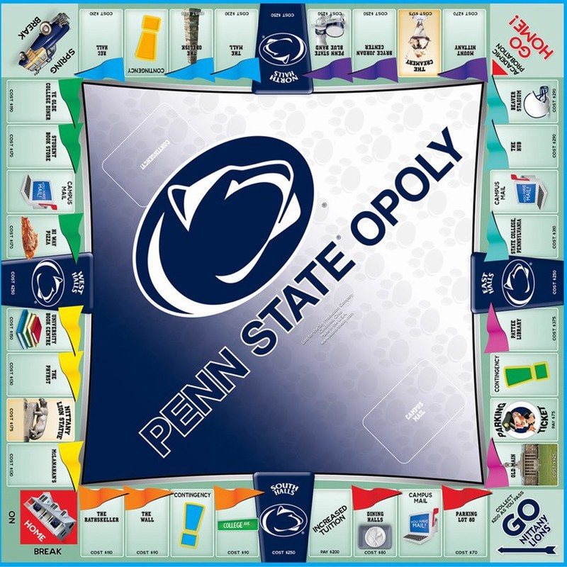 Late for the Sky Penn Stateopoly