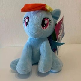 Toy Factory New My Little Pony Plush 8” Assorted Toy Factory 2024 Rare - Rainbow Dash