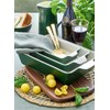 GreenGate Alice Casserole Dish Rectangular Set of 2 Ceramic Pinewood