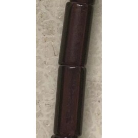 Purple Amethyst Color Glass Tubes 4x12mm 10 Strands 31 Beads Strand 310 Beads