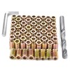 Xrfoiniu 50 Pieces 5/16 Threaded Inserts for Wood Insert Nut