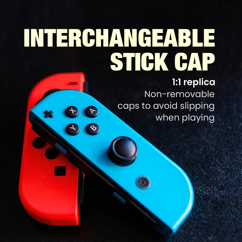 K-Silver TMR Joystick Replacement for Switch Lite & JoyCon No
