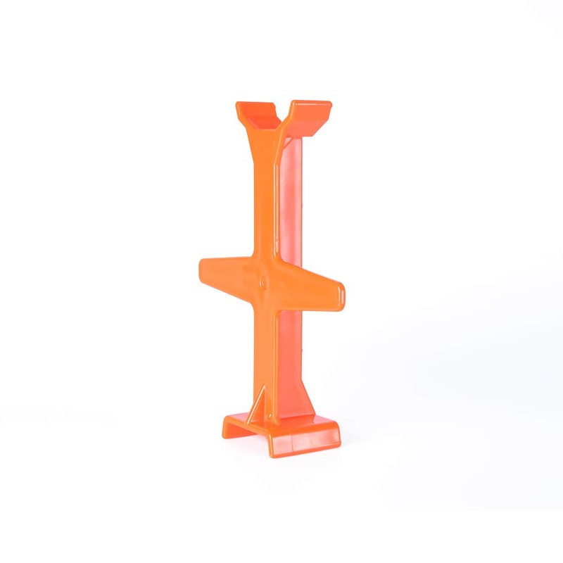 MOTO4U - Soporte para horquilla de bicicleta (25 cm), Anaranjado