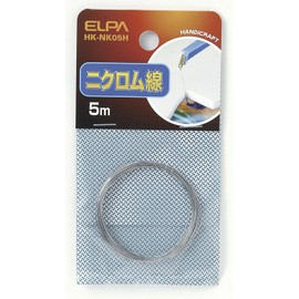 Elpa HK-NK05H Nichrome Wire, 16.4 ft (5 m), Diameter 0.1 inch (.26 mm) Heating Wire