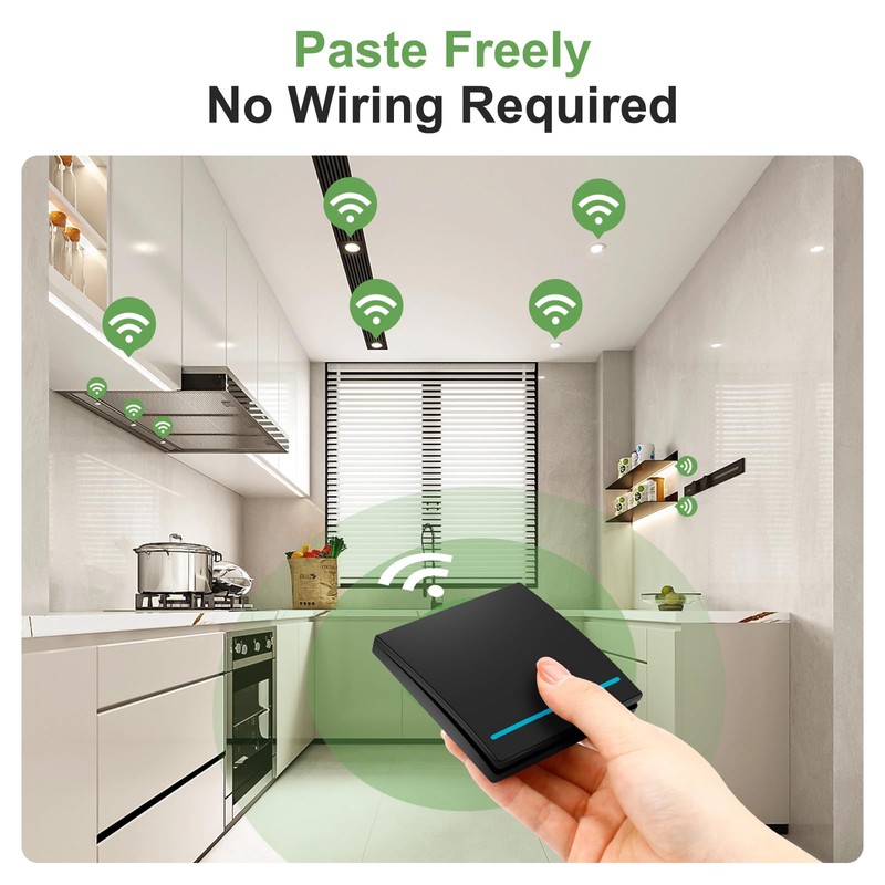 Aroidful Wireless Light Switch Kit RF 433 MHz, 240 V