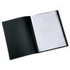 Q-Connect Presentation Display Book 100 Pocket A4 Black KF01271