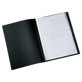 Q-Connect Presentation Display Book 100 Pocket A4 Black KF01271