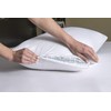 Dudu N Girlie Waterproof Pillow Protector Zipped 2 Pack Cotton