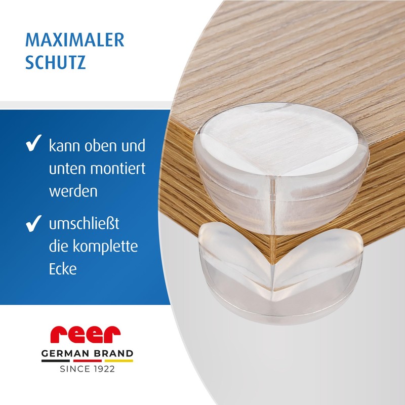 reer Baby Corner Protectors | Pack of 4 | Clear