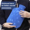 Blue Therapeutic Thermal Compress Premium Hot Cold Water Bottle With