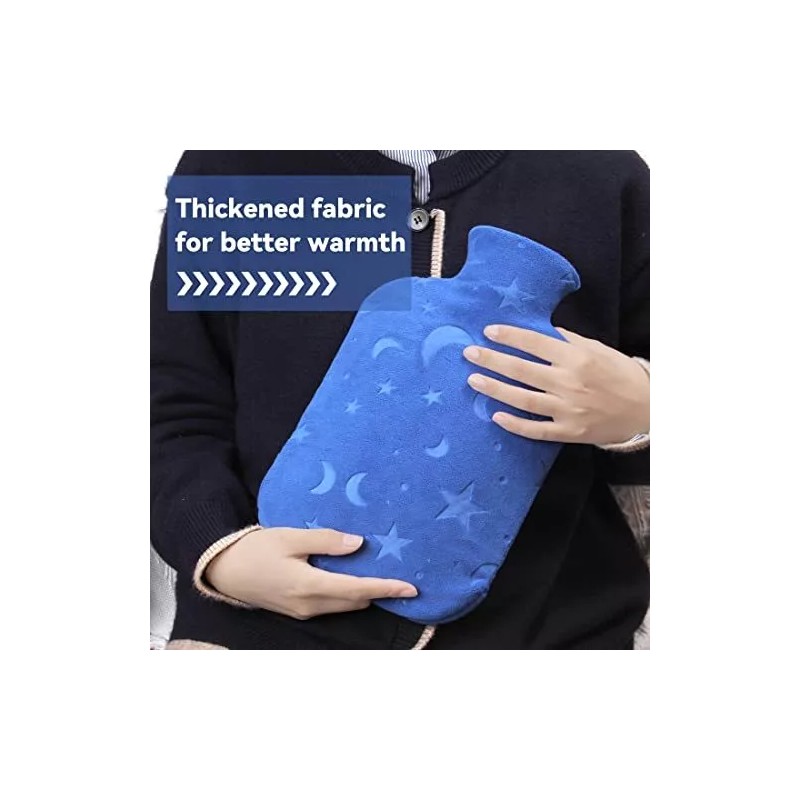 Blue Therapeutic Thermal Compress Premium Hot Cold Water Bottle With
