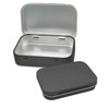 Tins Container, Metal Rectangular Tin Can,Mini Portable Box Small Storage