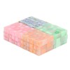 36pcs Pencil Eraser Fruit Flavor Sakura Pattern Correction Eraser Learning