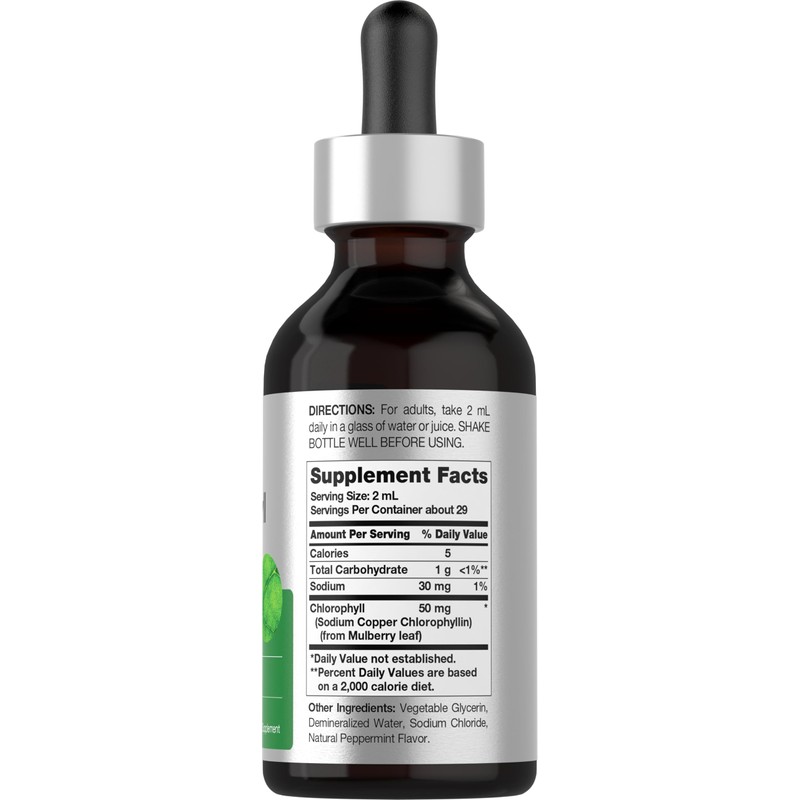 Horbäach Liquid Chlorophyll Drops | 2 fl oz | Natural