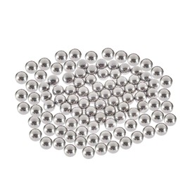 Mixing Balls, 100 Pieces Colour Mixing Balls, Stainless Steel Ball, Colour Mixing Balls for Model, Acrylic Paint, Stainless Steel, Grade 304 Mixing Balls, Model Colour Mixer, 5.5 mm Steel Balls