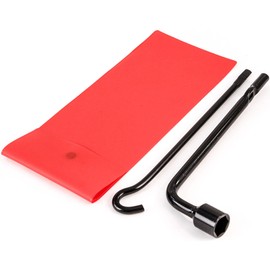 Red Hound Auto 1993-2015 Spare Tire Tool Replacement Set Kit for Jack Compatible with Nissan Altima NV Rogue Sentra Stanza Versa 200SX