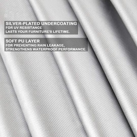 Foosball Table Cover, Onlyme Table Football Cover Waterproof for Foosball Table Adults, Dustproof Soccer Table Cover Rectangular, Black, 145x115x72cm