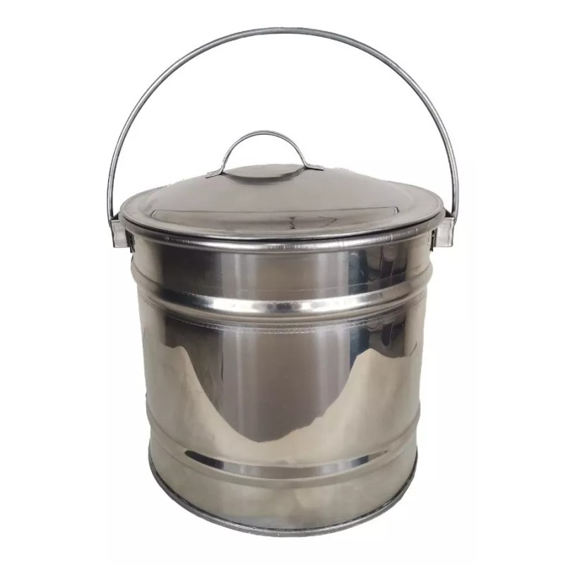 Gal Olla De Acero Inoxidable Capacidad 8 Litros Uso Rudo