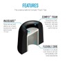 Comply Isolation Plus Noise Cancelling Memory Foam Earphone Tips for