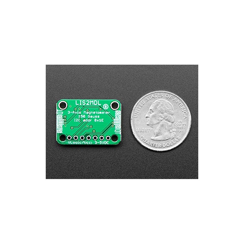 Adafruit Triple-axis Magnetometer - LIS2MDL - STEMMA QT/Qwiic