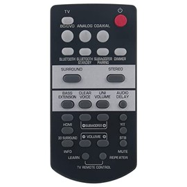 PERFASCIN YAS-107 Replace Remote Control Fit for Yamaha YAS-107 YAS-108 YAS 1080 YAS-207 ATS-1080 ATS-1030 FSR66 YAS-103 Soundbar Home Audio Speaker System