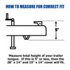 Trailer Tongue Cover - 19" x 14" - Protection from