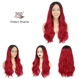 26 Inch Body Wave 13x4x1 T Part Lace Front Wigs Glueless Lace Front Wigs Pre Plucked for Women Water Wave Lace Front Wigs