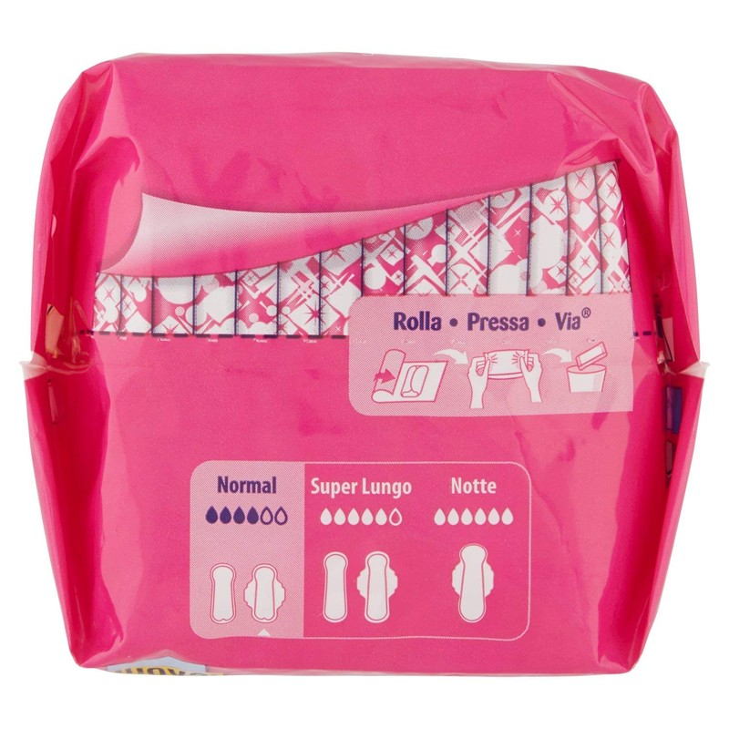 nuvenia Damenbinden mit Flügeln, normal mit SecureFit Ultra Dünn – 14 Damenbinden