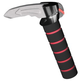 TONINT 3 in 1 Car Door Handle for Elderly Car Handle Assist Support Handle Multifunction Handle Car Door,Latch Handle for Seniors and Handicap (Red)