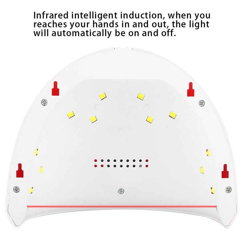36W Intelligent LED UV Gel Nail Polish Dryer Lamp Fashion