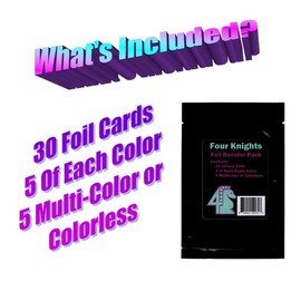 Four Knights MTG Foil Booster Pack - Guaranteed 30 Unique Foils | Compatible with Magic Cards | Features All Sets | All Near Mint