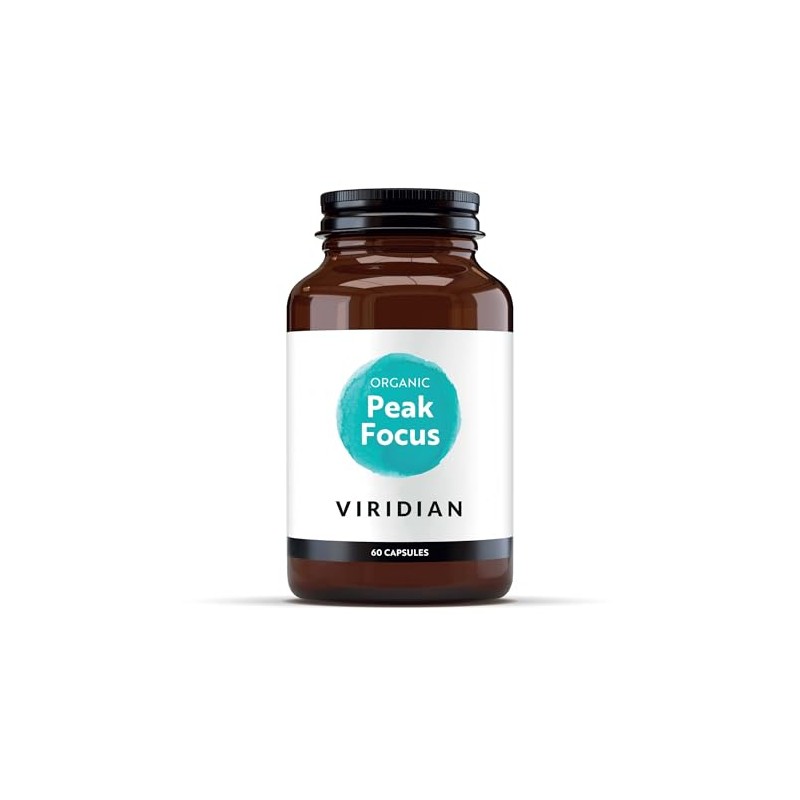 Viridian - Organic Peak Focus - 60 Caps | Enhance