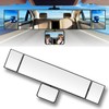 SkycropHD 15.2" Rear View Mirror with Baby Mirror, Clip on