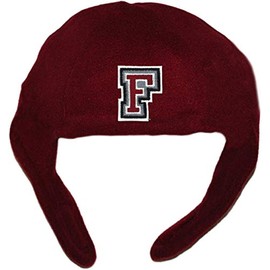 Creative Knitwear Fordham University Polar Fleece Chin Strap Beanie