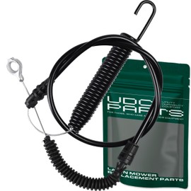 UDC Parts 946-05124A Clutch Cable for 32 inch MTD Craftsman Troy Bilt Murray Huskee Deck Engagement Cable 746-05124 946-05124 746-05124A TB42 TB46 Bronco Pony Horse T1100 LT4200 T1000