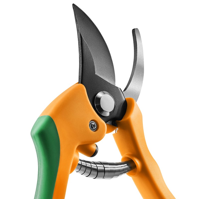 GRÜNTEK Secateurs FLAMINGO, TEFLON coated blade, ADJUSTABLE WIDTH, bypass pruning