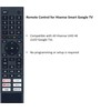 Mando universal para Hisense Smart Google TV, compatible con televisores