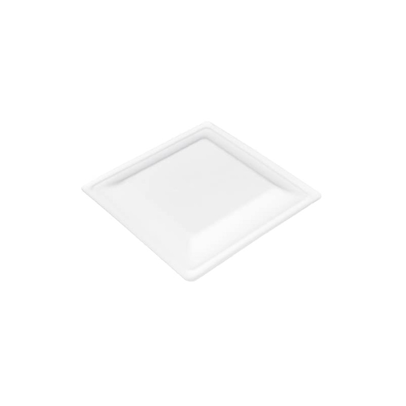 Love Nature Ecological Disposable Plate Set Square 20 cm Pack
