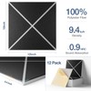 12 Pack Self-Adhesive Acoustic Panels, 12" X 12" X 0.4"