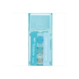 Tombow CT-CM5C40 Pencil Correction Tape Mono Pocket, Width 0.2 inches (5 mm) x 16.4 ft (4 m), Blue