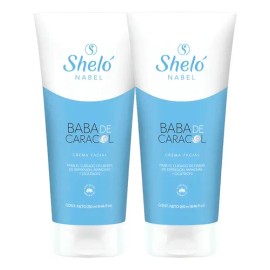 Crema Facial Baba De Caracol Shelo Nabel® 250ml. 2 Piezas Mo