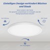 JONMONSM Ultra Thin LED Ceiling Light, 25 W Bathroom Lamp,