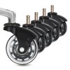 IKEA Office Chair Wheels Replacement for Hardwood Floor and Carpet,