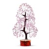 YUVDIPR Rose Quartz Tree, Gemstone Tree, Healing Crystals and Stones,