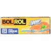 Bol Rol Zipper Bolsas Herméticas Congelar, color Transparente, Mediano, 18