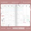 GoGirl Weekly Schedule Planner – Hourly Work & Life Planner