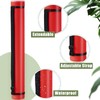 Mimorou 3 Pcs Extendable Poster Tubes Plastic Document Storage Tube