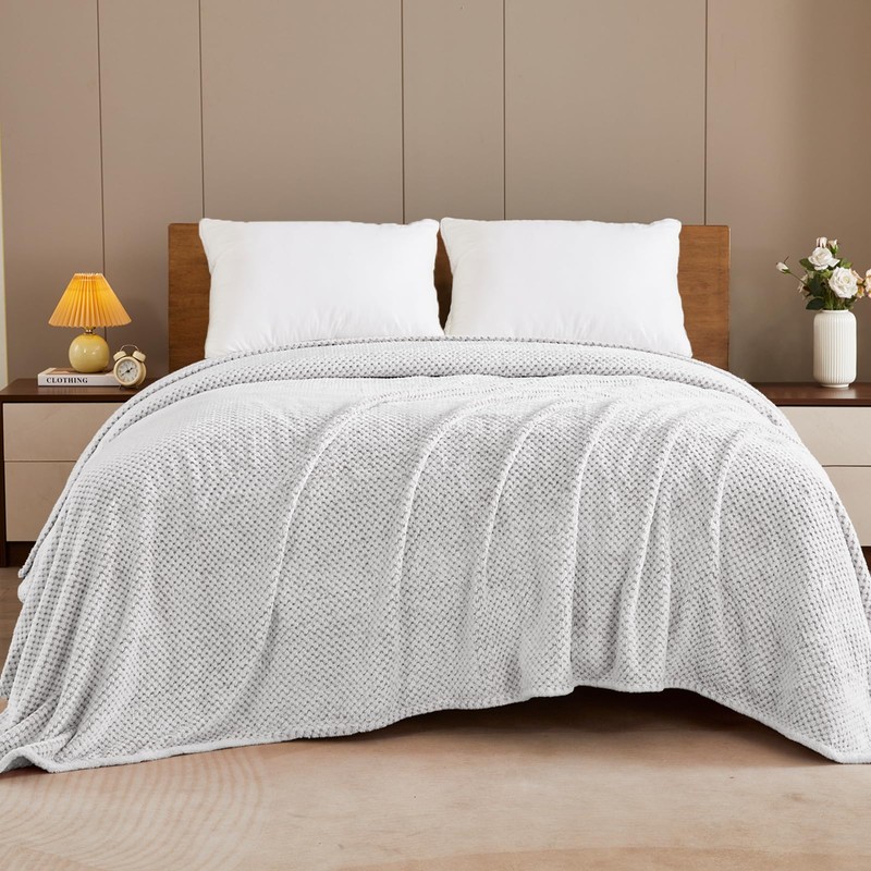 Exclusivo Mezcla Extra Large Fleece Throw Blanket, 127x178 CM Soft